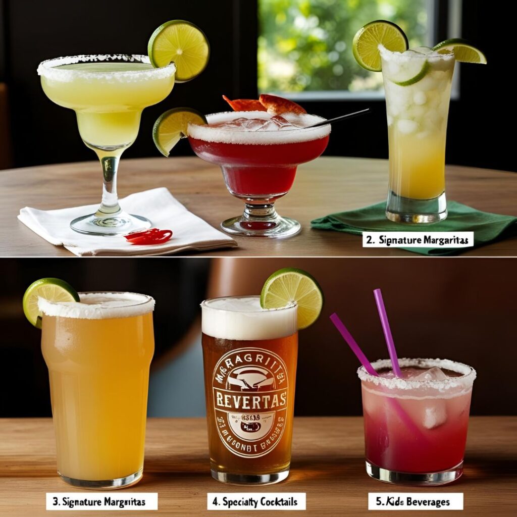 Texas Roadhouse Drink Menu