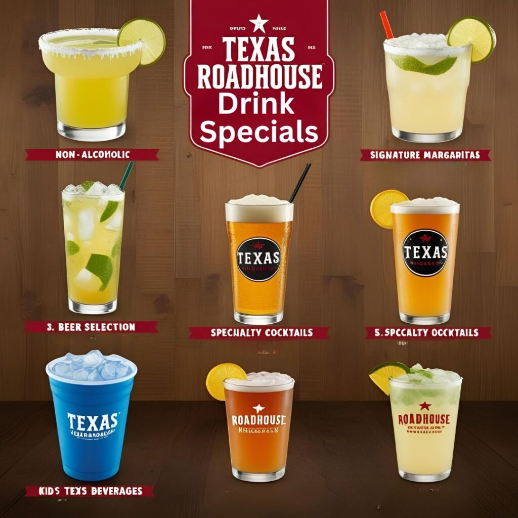 Texas Roadhouse Drink Menu