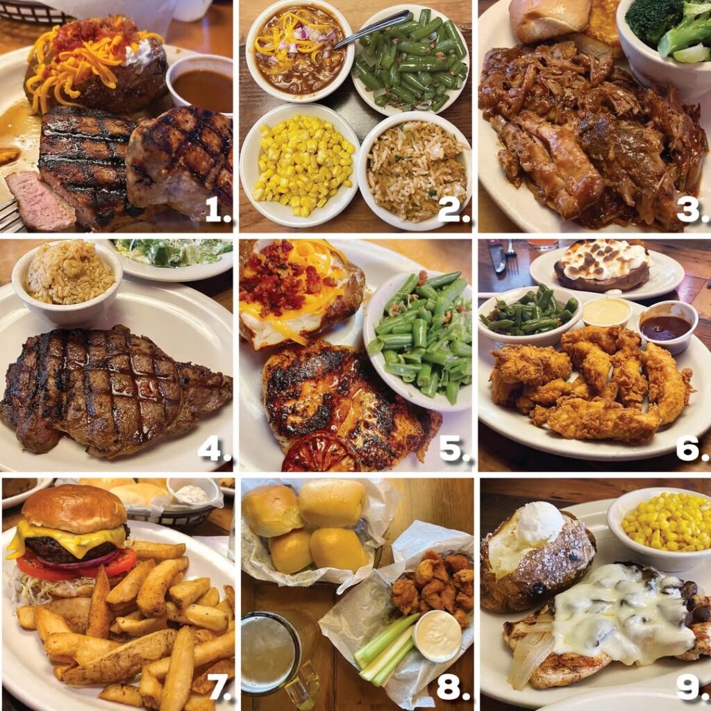 Texas Roadhouse Menu