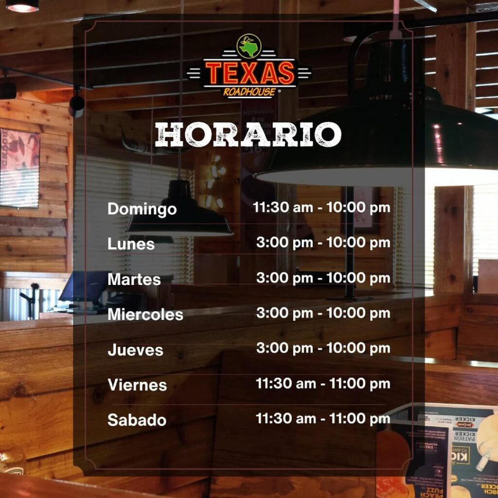 Texas Roadhouse Hours 